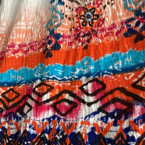 Boho multicolour camisole with wooden beads - Picture 11 of 16